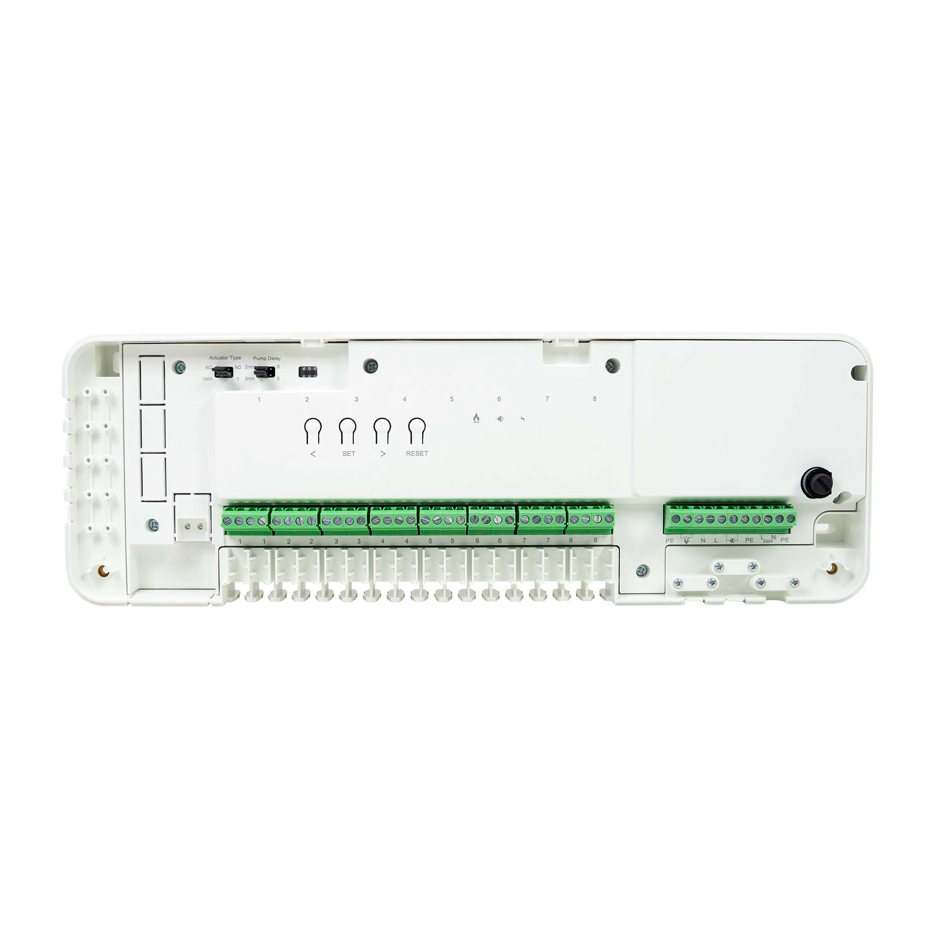 Modul de control PNI CT28M cu 8 zone, pentru electrovane, actuatoare termice incalzire in pardoseala