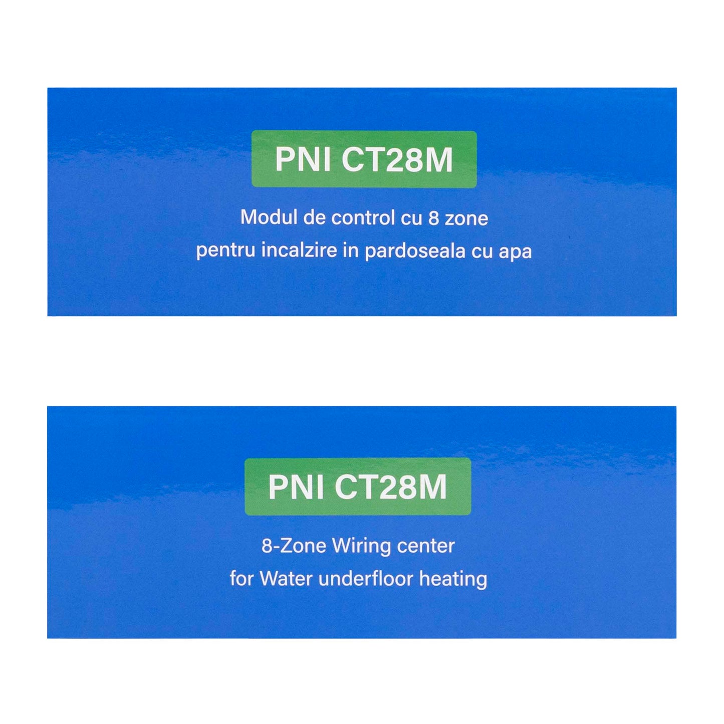 Modul de control PNI CT28M cu 8 zone, pentru electrovane, actuatoare termice incalzire in pardoseala