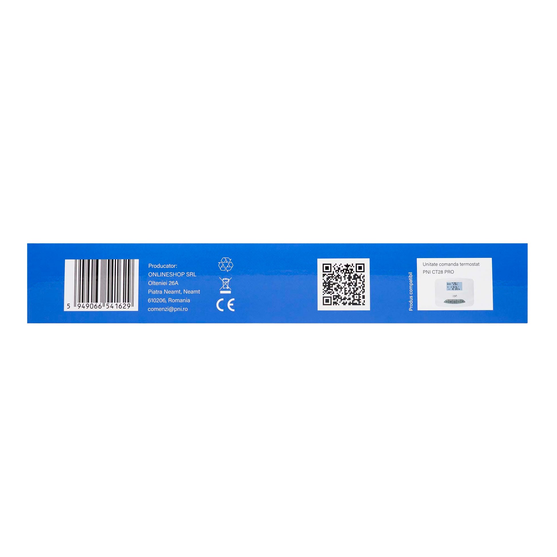 Modul de control PNI CT28M cu 8 zone, pentru electrovane, actuatoare termice incalzire in pardoseala