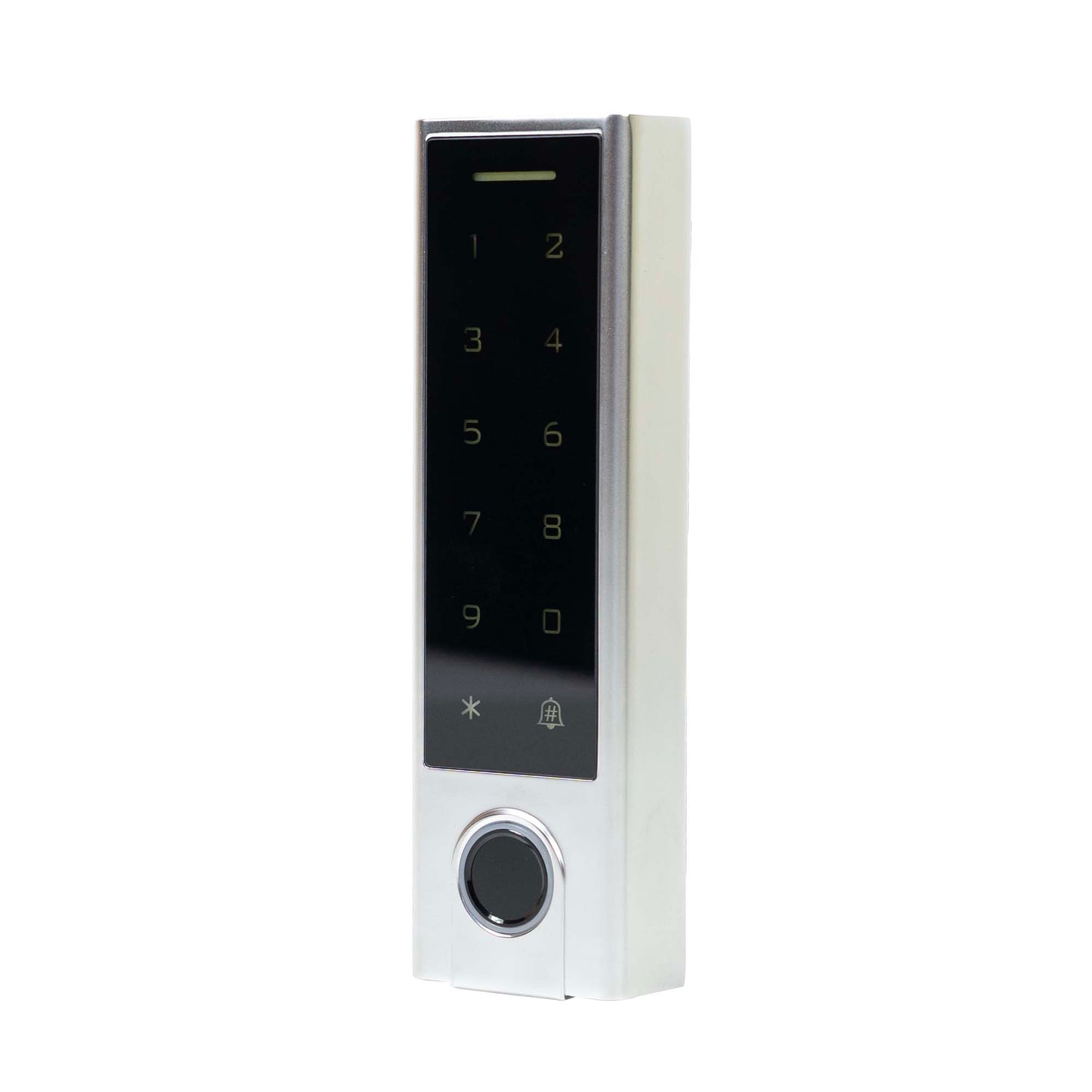 Tastatura control acces PNI DK350 cu Wi-Fi, card acces, amprenta, PIN, touch, IP66, aplicatie Tuya