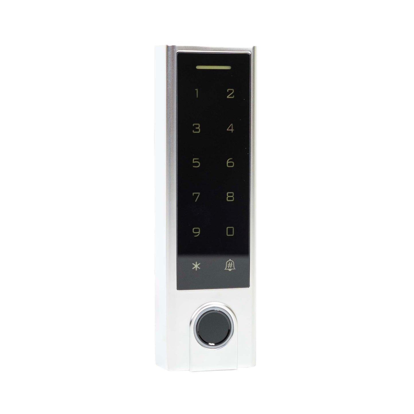 Tastatura control acces PNI DK350 cu Wi-Fi, card acces, amprenta, PIN, touch, IP66, aplicatie Tuya