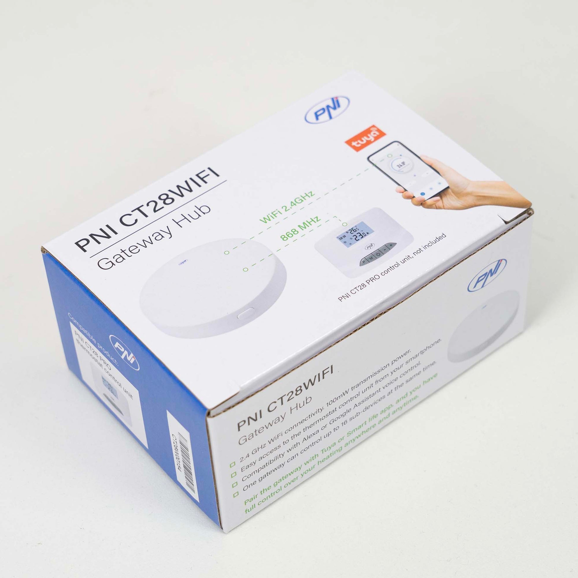 Hub Internet PNI CT28WIFI pentru modul de control PNI CT28 cu 8 zone incalzire in pardoseala