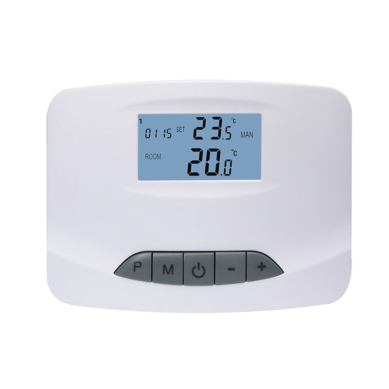 Unitate comanda termostat PNI CT28 PRO fara fir, pentru incalzire in pardoseala compatibil cu Modul de control electrovane PNI CT28M si cu Hub PNI CT28WIFI pentru control din aplicatia Tuya Smart