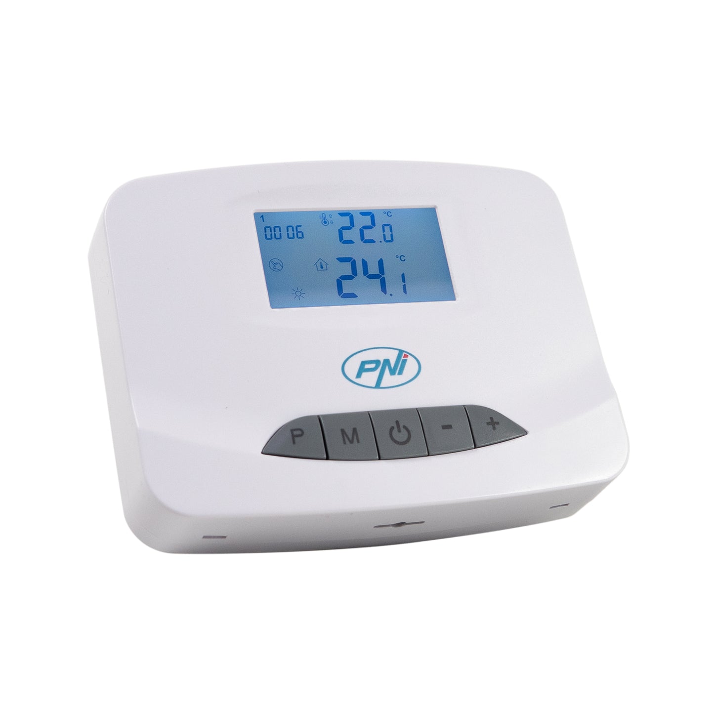 Unitate comanda termostat PNI CT28 PRO fara fir, pentru incalzire in pardoseala compatibil cu Modul de control electrovane PNI CT28M si cu Hub PNI CT28WIFI pentru control din aplicatia Tuya Smart