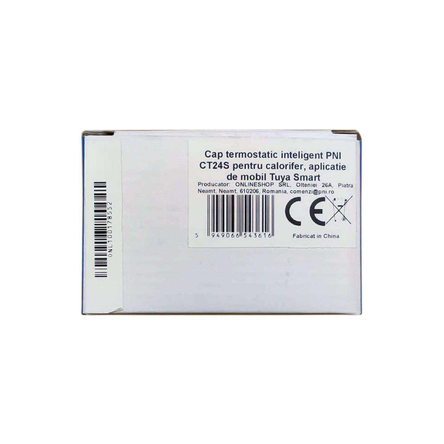 Cap termostatic inteligent PNI CT24S pentru calorifer, aplicatie de mobil Tuya Smart