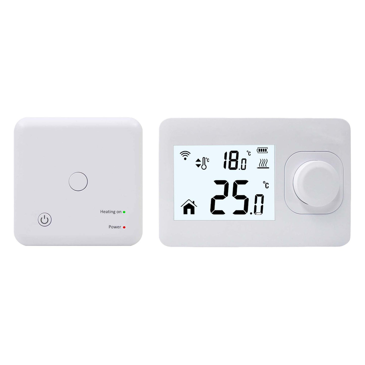Termostat fara fir PNI CT61S pentru centrale termice, afisaj iluminat, programe zilnice