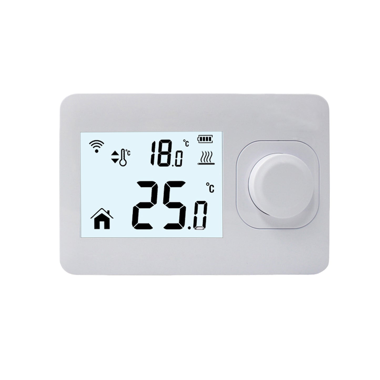 Termostat fara fir PNI CT61S pentru centrale termice, afisaj iluminat, programe zilnice