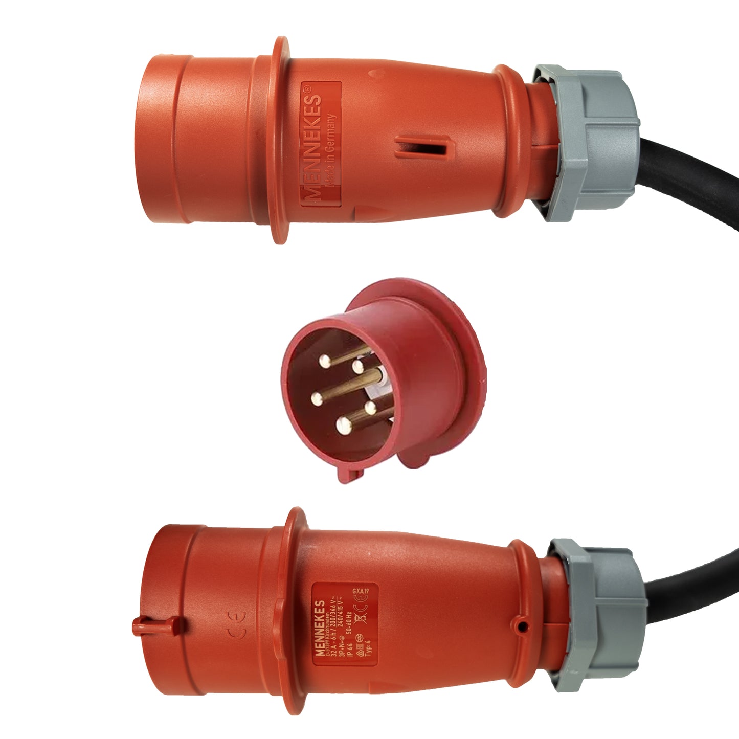Statie de incarcare PNI KW22 32A, 22KW, pentru masini electrice, 85V - 415V, trifazat, cablu Type 2 cu 7 pini, ecran 3.5 inch, cu Bluetooth, control din aplicatie, activare incarcare prin aplicatie si card RFID, IP55