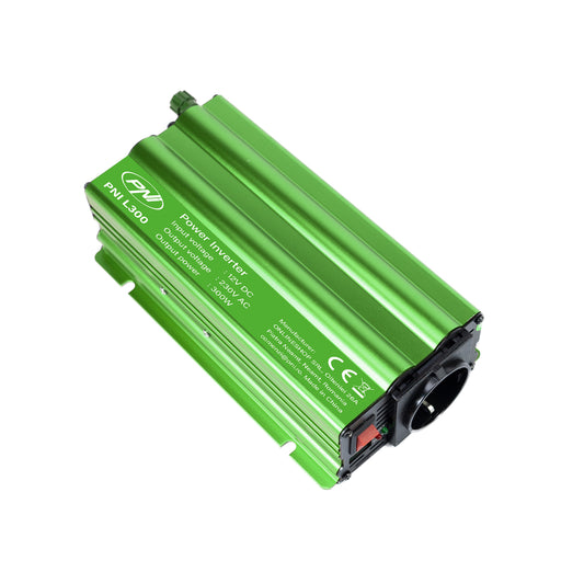 Invertor de tensiune PNI L300 alimentare 12V iesire 230V 300W