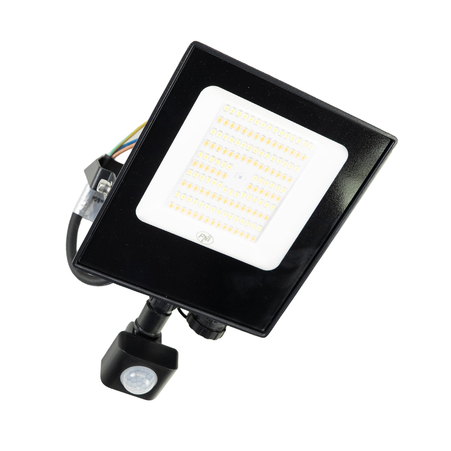 Reflector LED PNI GreenHouse WS550 50W cu senzor de miscare, setare sensibilitate, durata iluminare, 3000K - 6500K, functie dimming, alimentare 230V