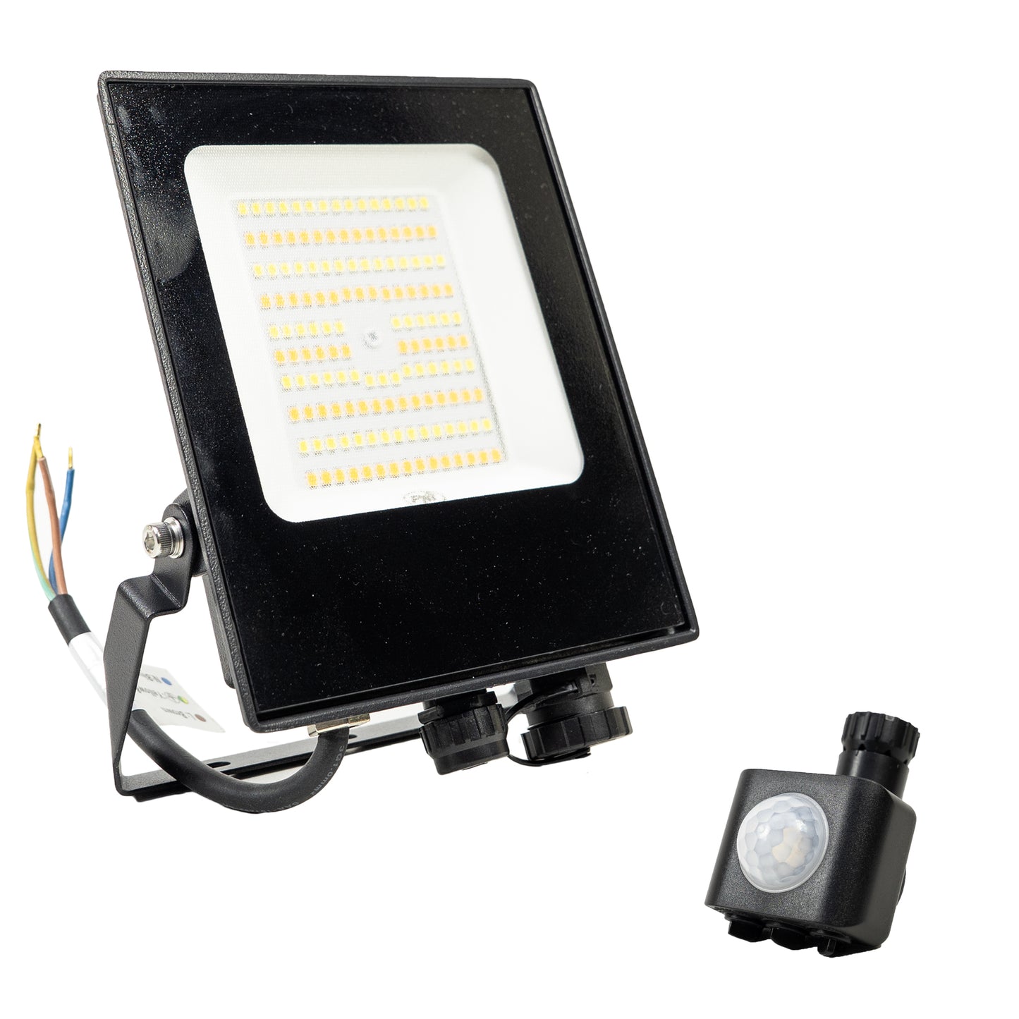 Reflector LED PNI GreenHouse WS550 50W cu senzor de miscare, setare sensibilitate, durata iluminare, 3000K - 6500K, functie dimming, alimentare 230V