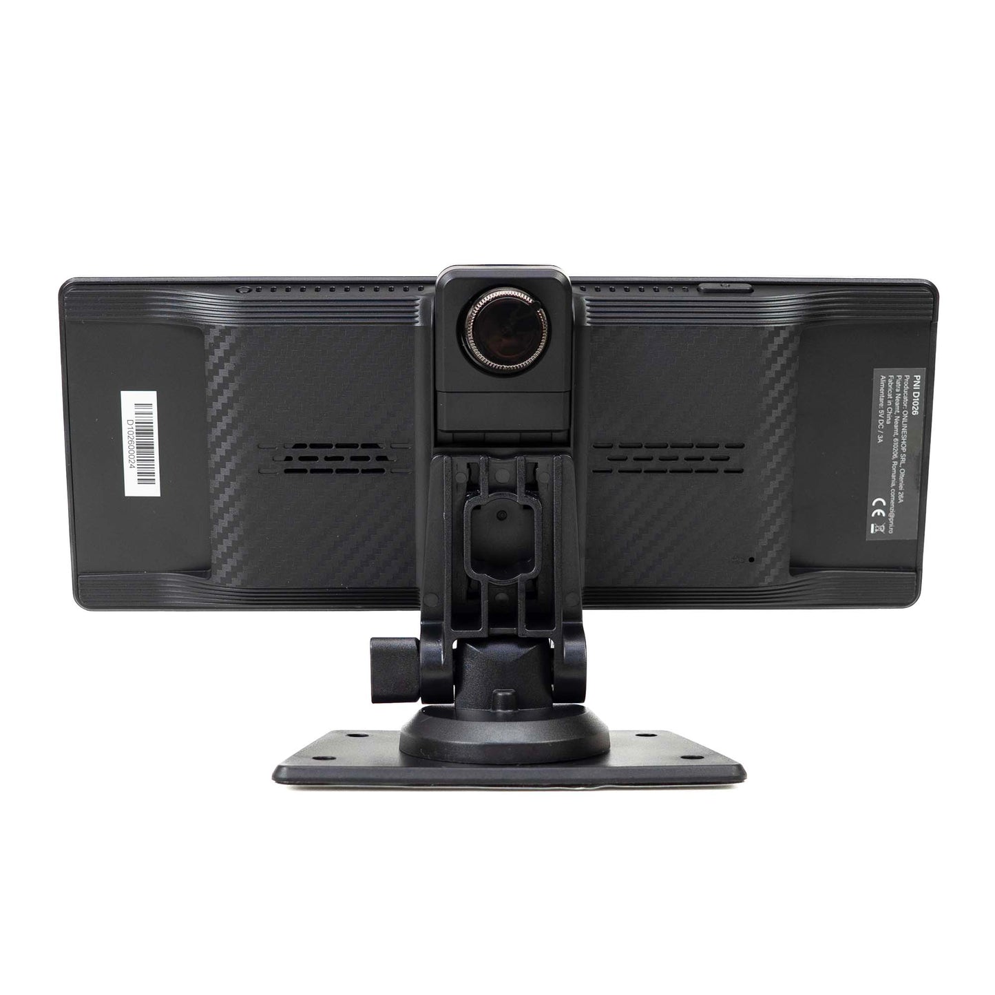 Monitor auto cu DVR PNI D1026 10.26 inch, wireless Carplay, navigatie, muzica, handsfree, bluetooth, FM transmitter