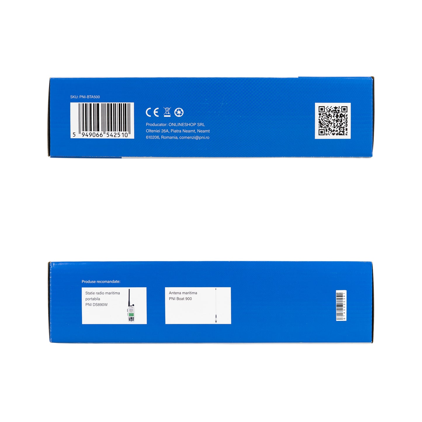 Difuzoare coaxiale pentru barci PNI BTA500 100W, 12.7 cm, set 2 buc