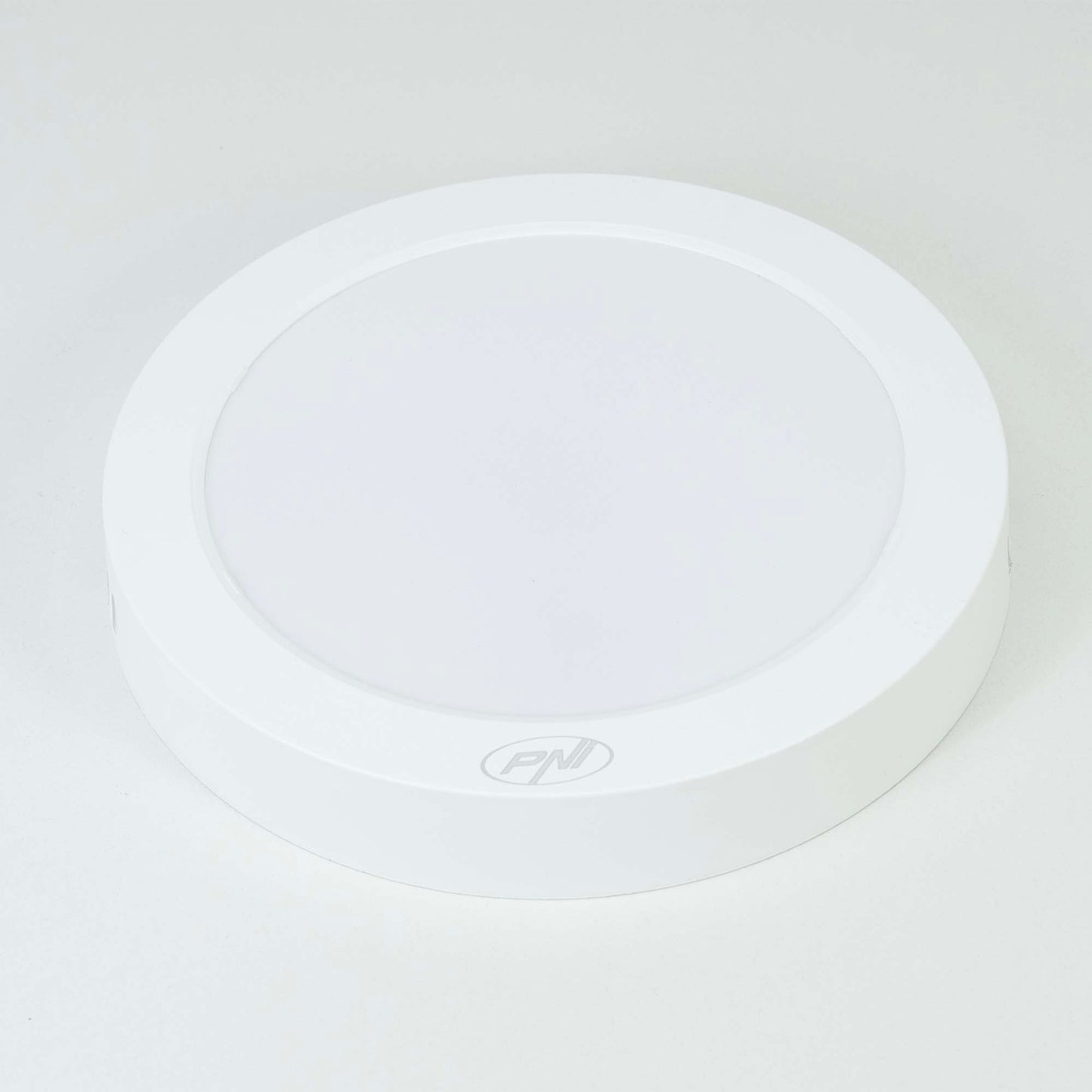 Plafoniera LED PNI D-Light CL2418 18W, rotunda 21.7 cm, 6400K, 230V, 1980 lm, alb rece