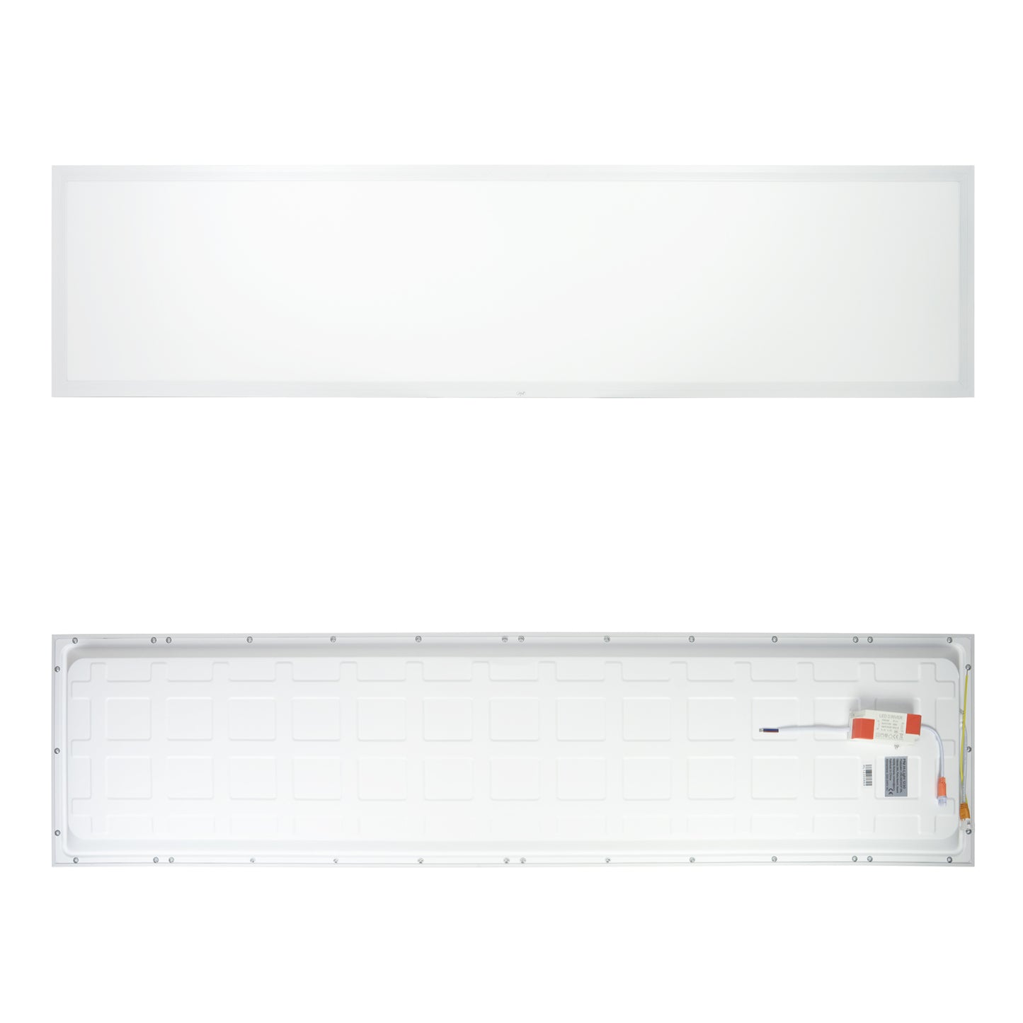 Panou LED PNI H-Light 1230 48W, 1200x300mm, 4800lm, 6400K, de interior, incastrabil, alb rece