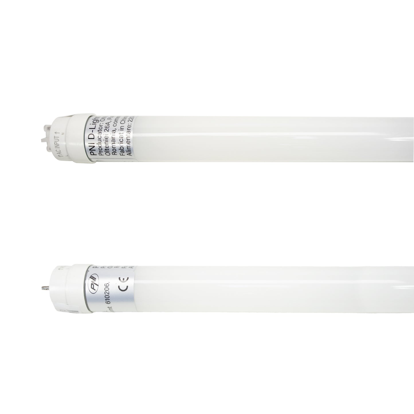 Tub LED PNI D-Light T8 18W din sticla lungime 120cm 1850lm, 6400K, alb rece, IP65