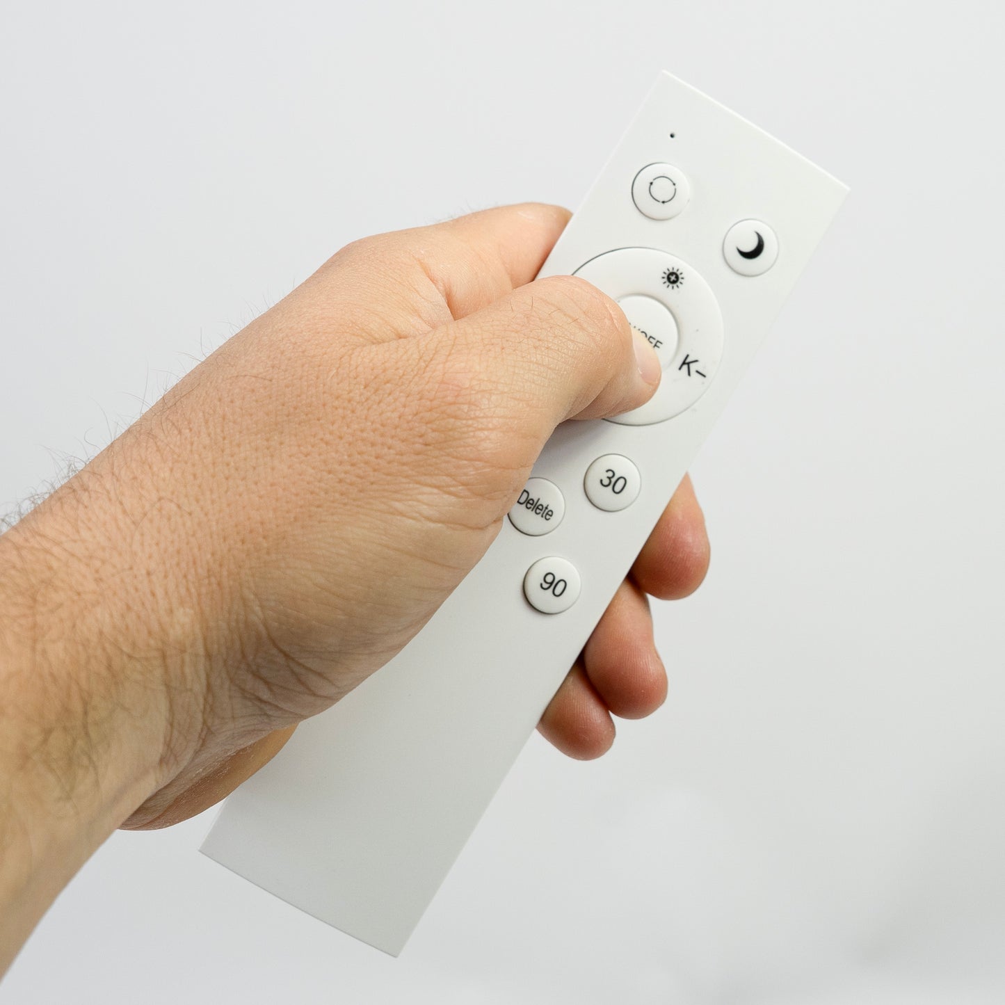 Plafoniera LED PNI D-Light CL2436D 36W, dimabila, cu telecomanda, rotunda 41 cm, 3000K-6500K, alimentare 230V, 3600 lm, alb