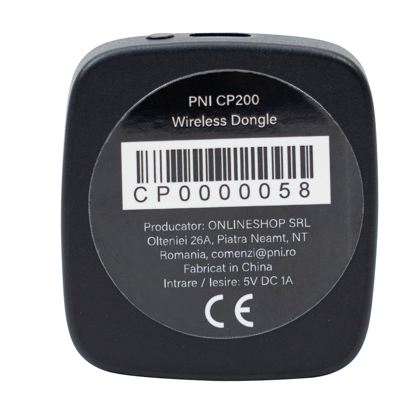 Modul conversie wireless PNI CP200 USB-C, 5V-1A, pentru masini cu Carplay, Android Auto din fabrica prin cablu