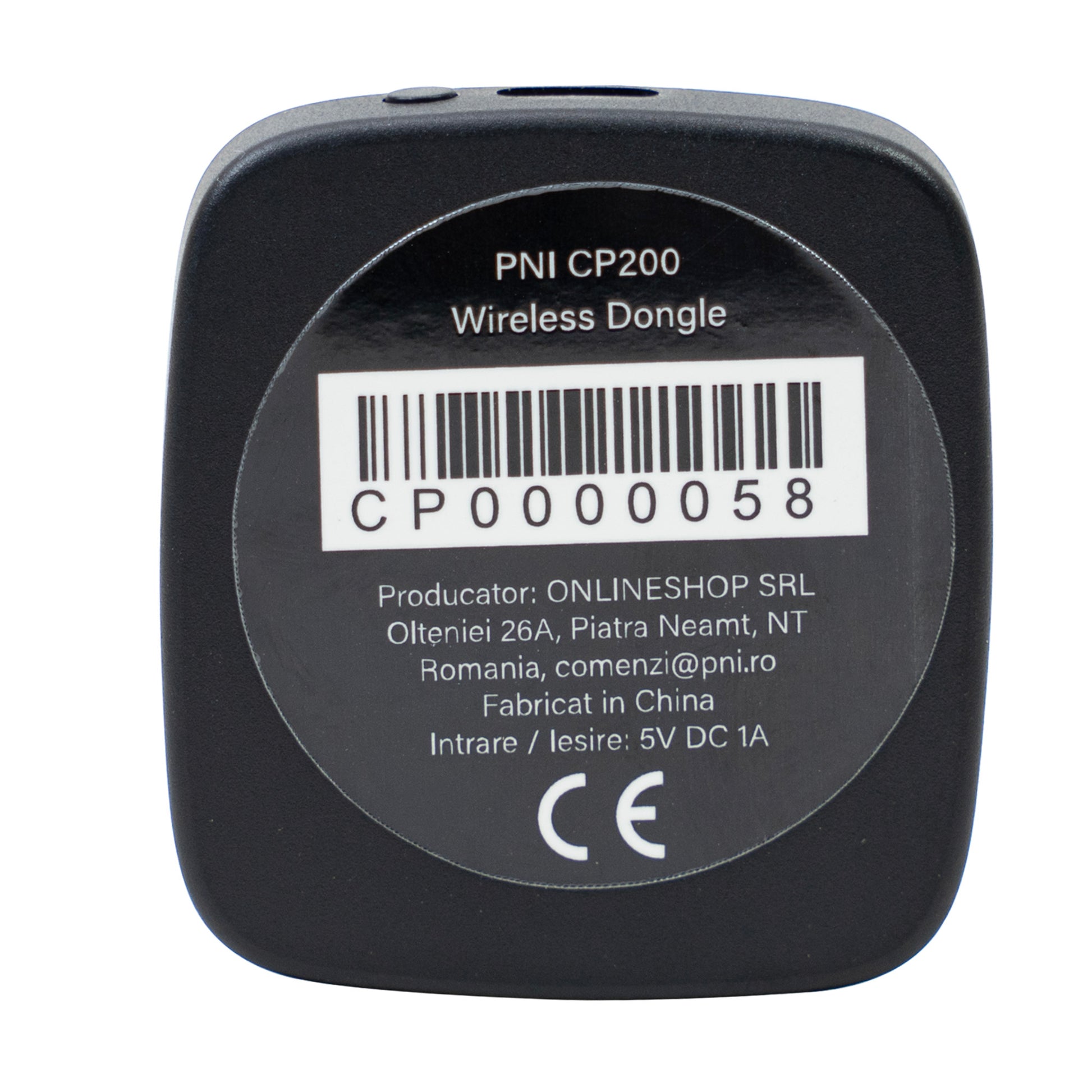 Modul conversie wireless PNI CP200 USB-C, 5V-1A, pentru masini cu Carplay, Android Auto din fabrica prin cablu