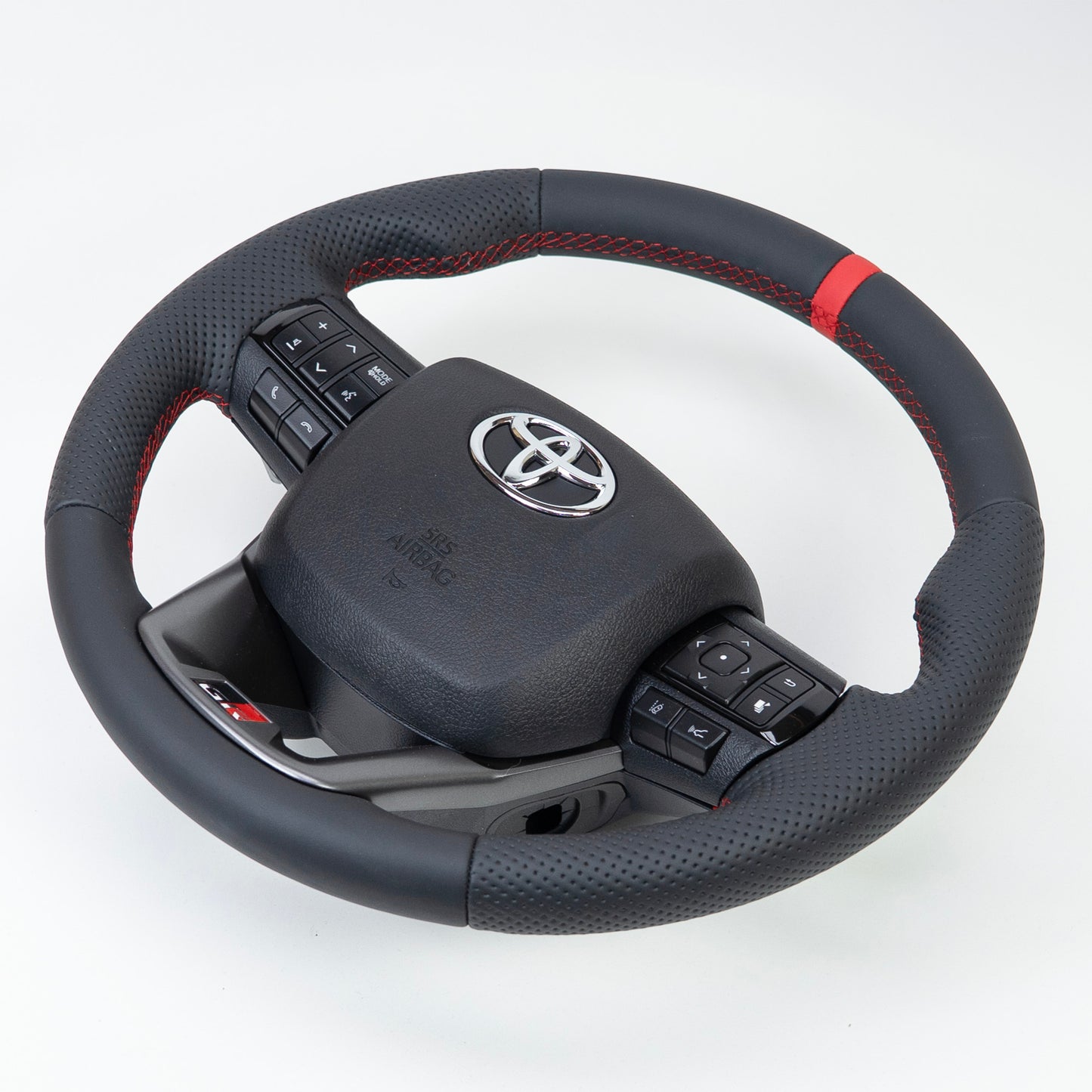 Volan din piele cu incalzire airbag si spira pentru Toyota Hilux GR
