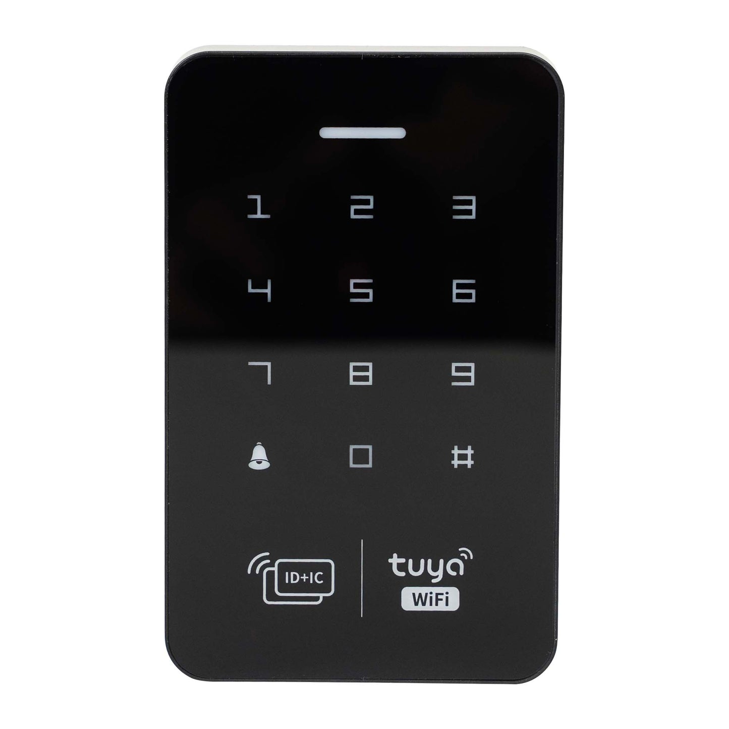 Tastatura control acces PNI DK150S cu Wi-Fi, card acces, PIN si aplicatie Tuya, negru