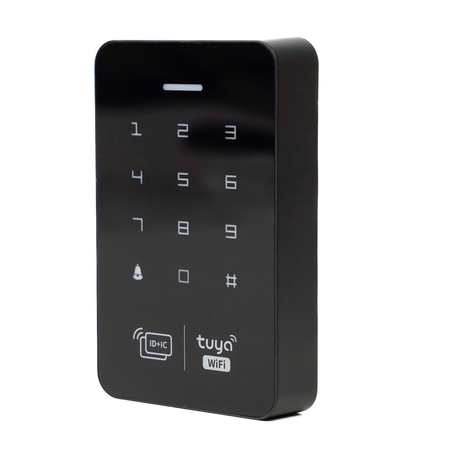 Tastatura control acces PNI DK150S cu Wi-Fi, card acces, PIN si aplicatie Tuya, negru