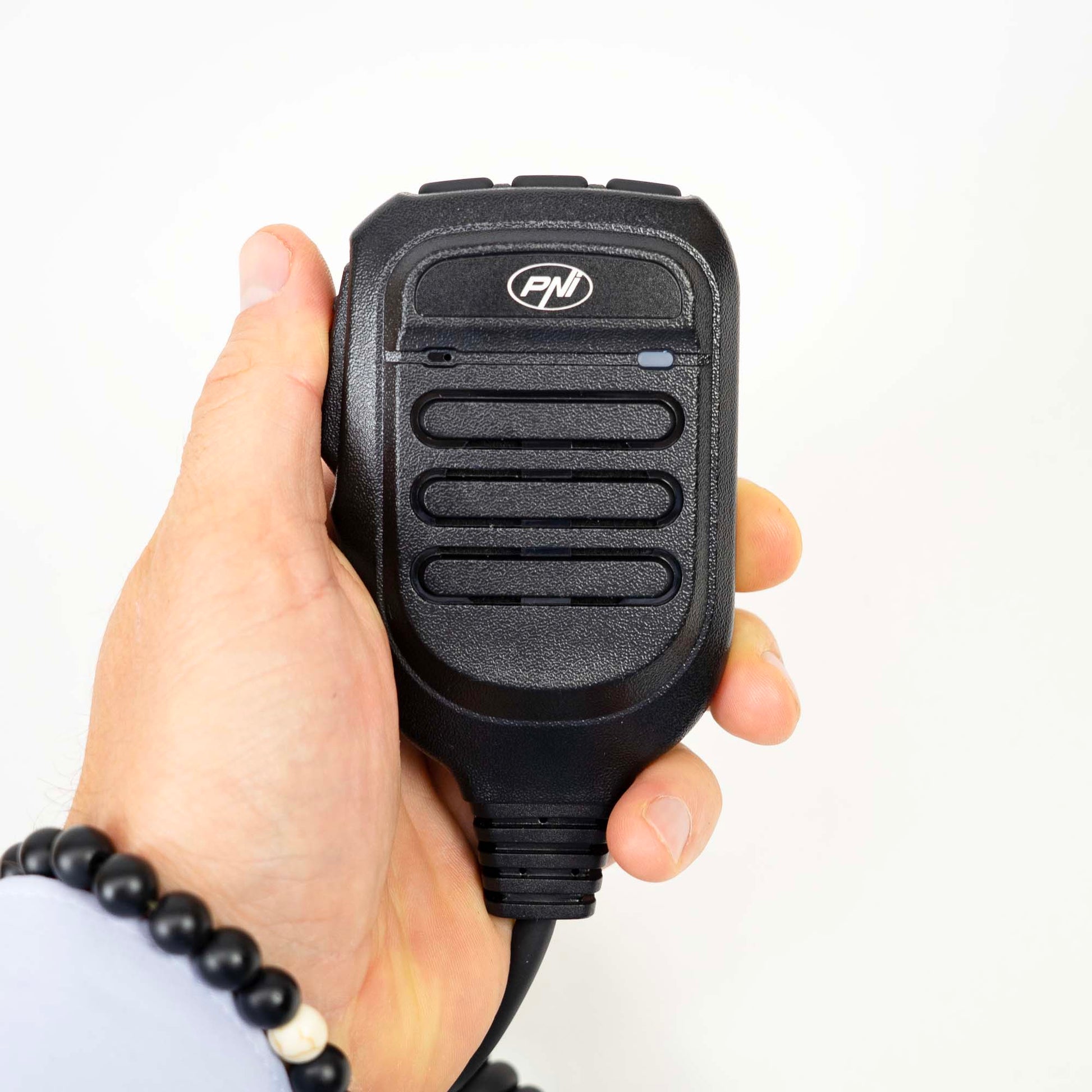 Microfon de schimb PNI MK8500 pentru statie radio CB PNI Escort HP 8500 cu mufa RJ45, negru