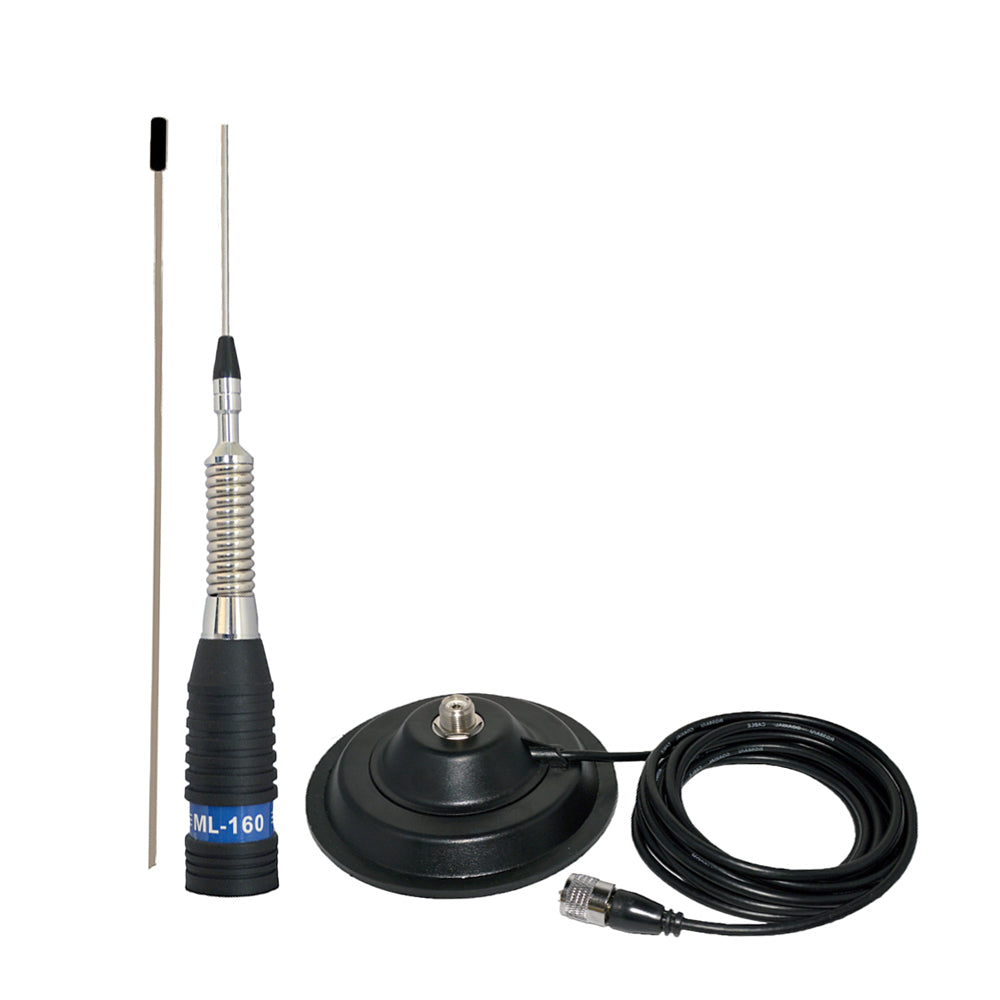 Antena CB  PNI ML160, lungime 155 cm, 26-30MHz, magnet 145 mm inclus