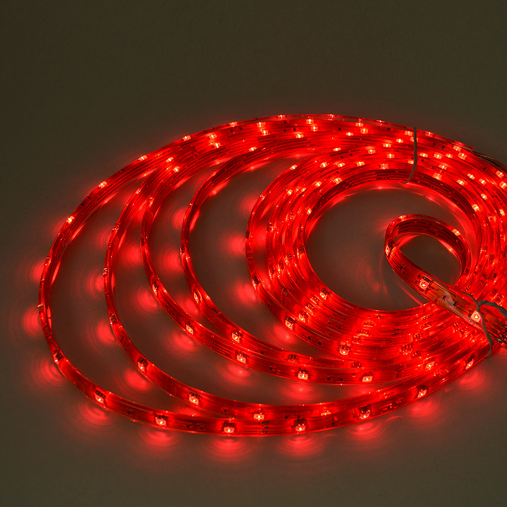 Banda LED PNI L15RGBE flexibila de exterior IP65 30 leduri/m 12V 5m