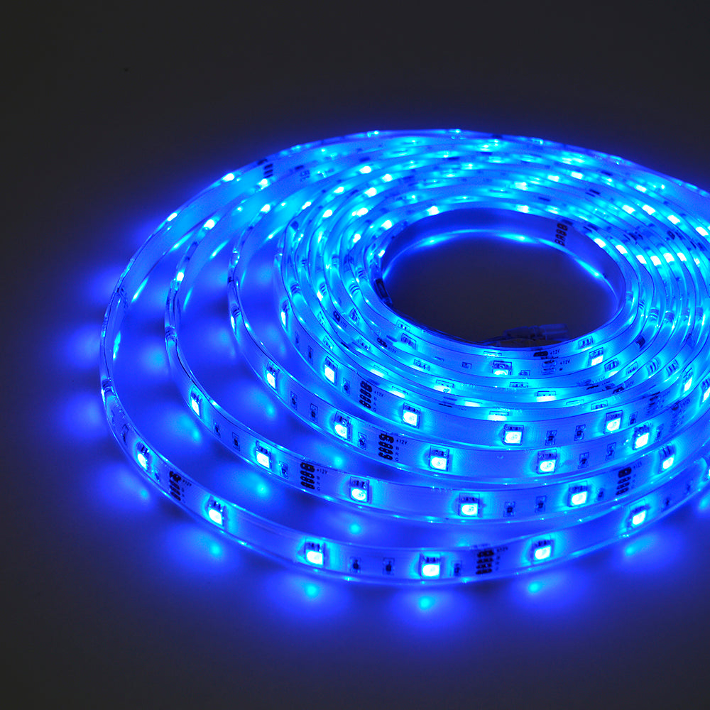 Banda LED PNI L15RGBWE flexibila de exterior IP65 30 leduri/m 12V 5m