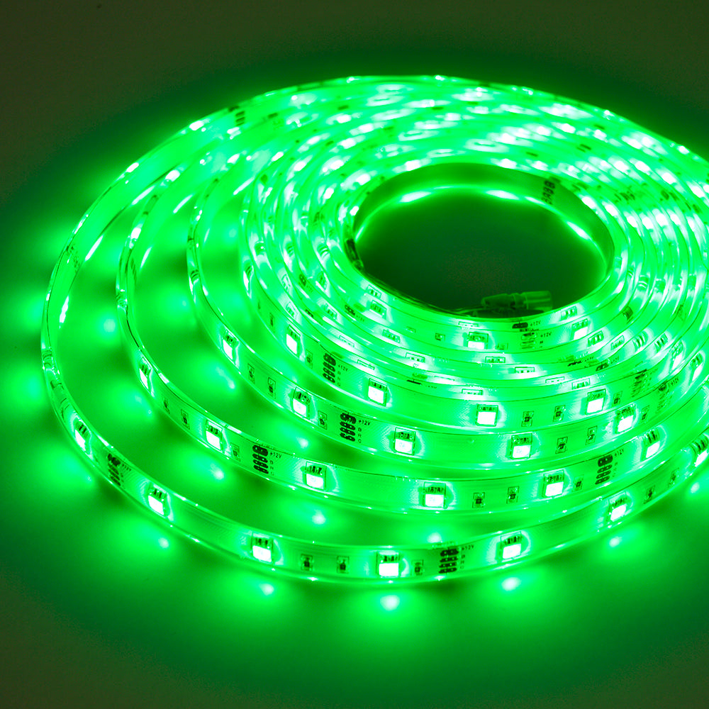 Banda LED PNI L15RGBWE flexibila de exterior IP65 30 leduri/m 12V 5m