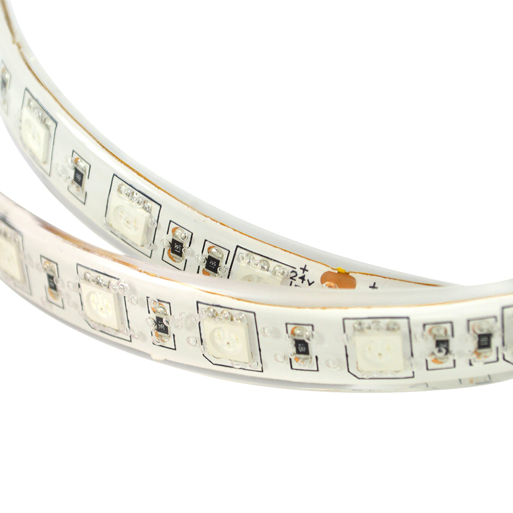 Banda LED PNI L15RGBWE flexibila de exterior IP65 30 leduri/m 12V 5m