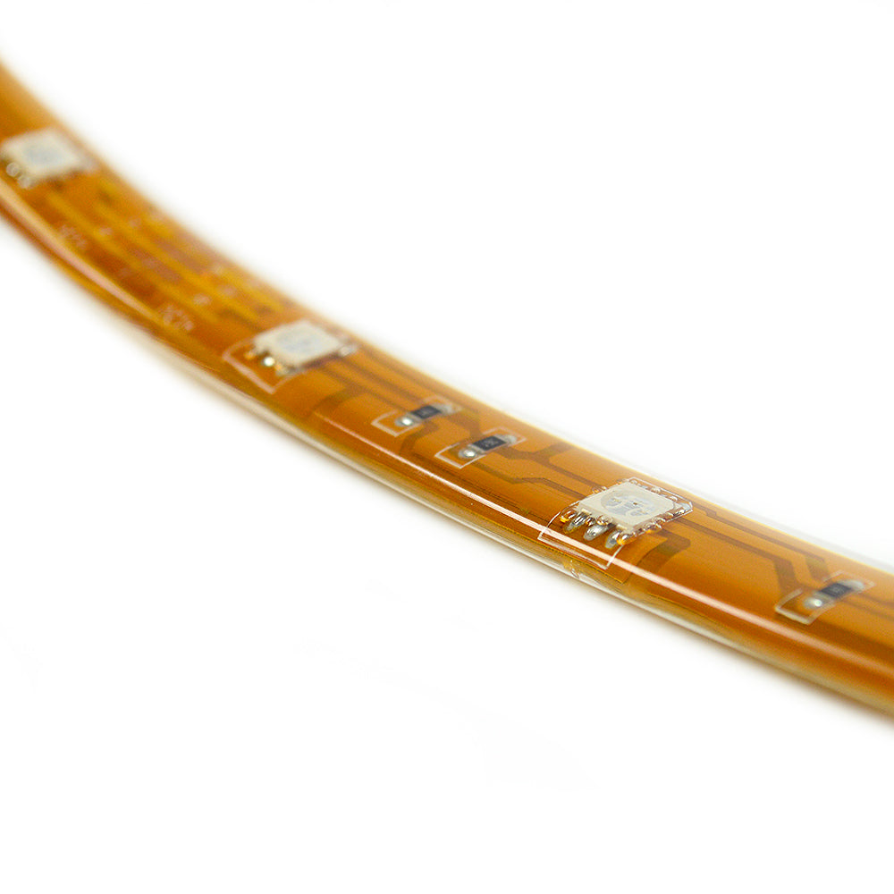 Banda LED PNI L15RGBE flexibila de exterior IP65 30 leduri/m 12V 5m