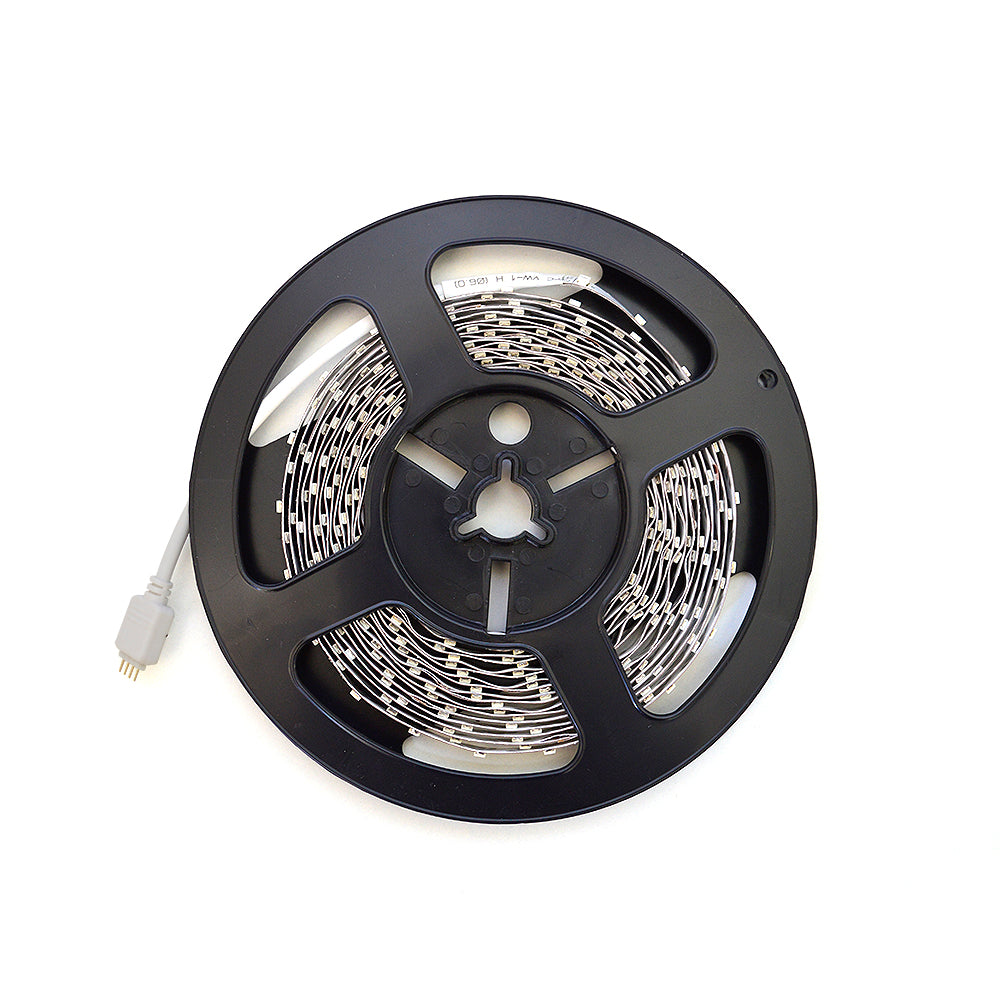 Banda LED PNI D-Light 60RGB flexibila de interior 60 leduri/m 12V 5m cu telecomanda si transformator incluse