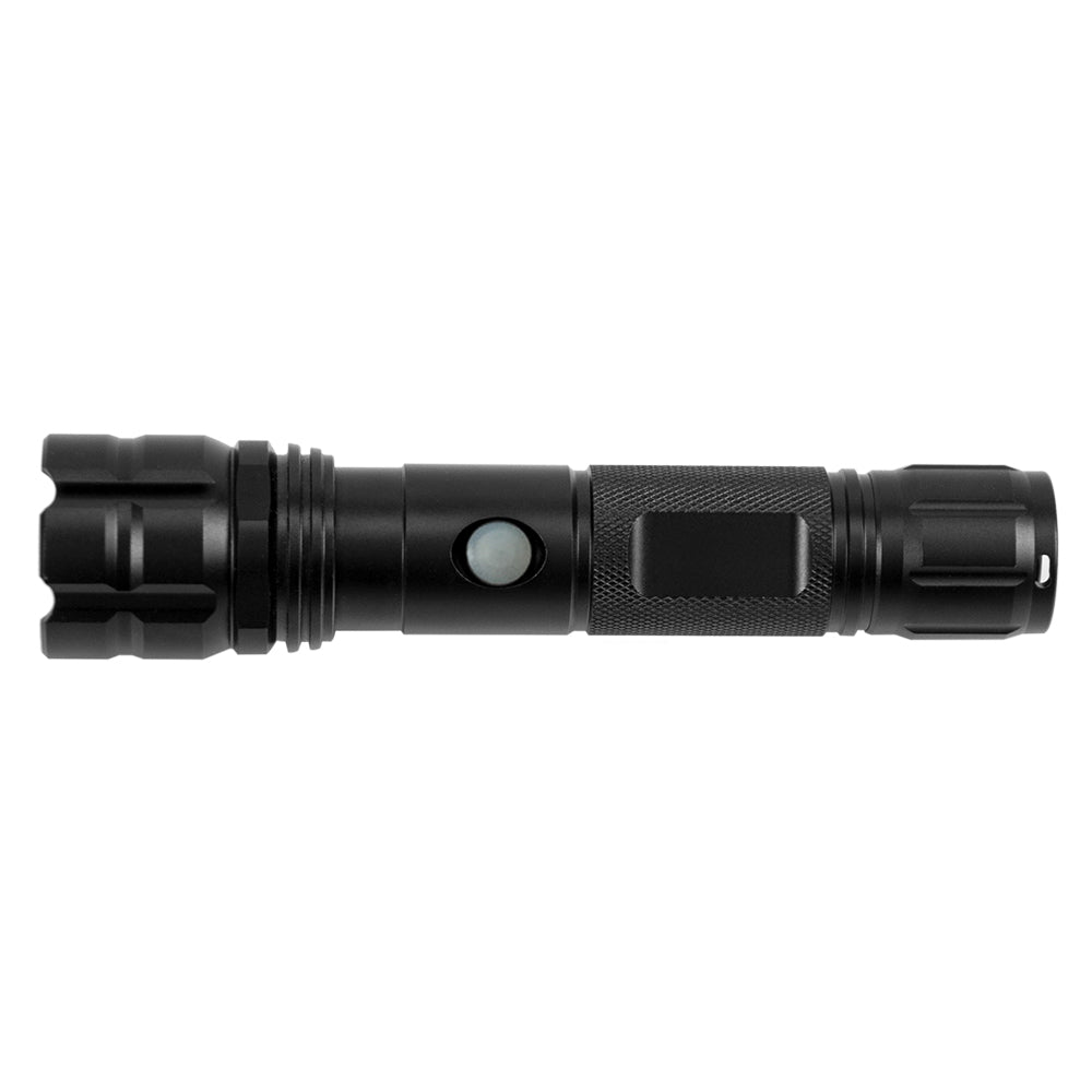 Lanterna PNI Adventure F10 din aluminiu cu LED 1x6W, 500lm pana la 200m focus, cu acumulator si port USB-C