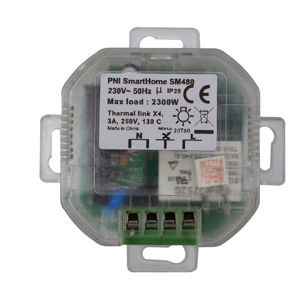 Receptor inteligent PNI SmartHome SM480 pentru control lumini prin internet