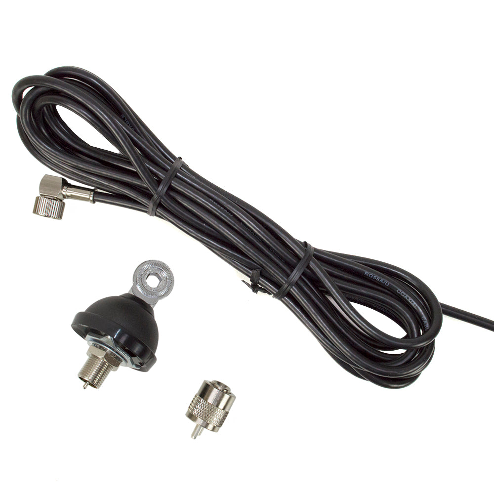 Cablu de legatura PNI FC27 si montura pentru antene cu fluture contine mufa PL259