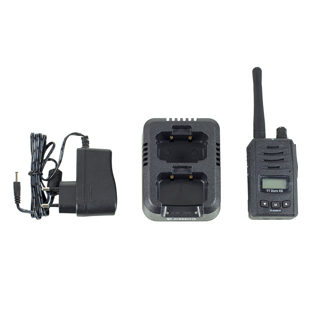 Statie radio PMR portabila Albrecht Tectalk Duro XS, 1200 mAh, dual watch