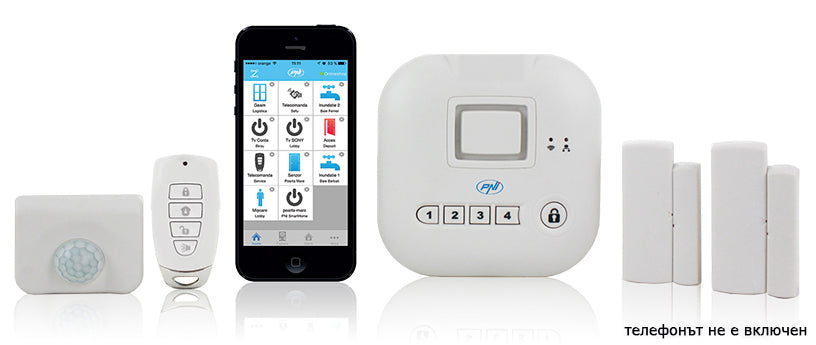 Detector miscare inteligent PNI SmartHome SM410 pentru sistem de alarma wireless SM400