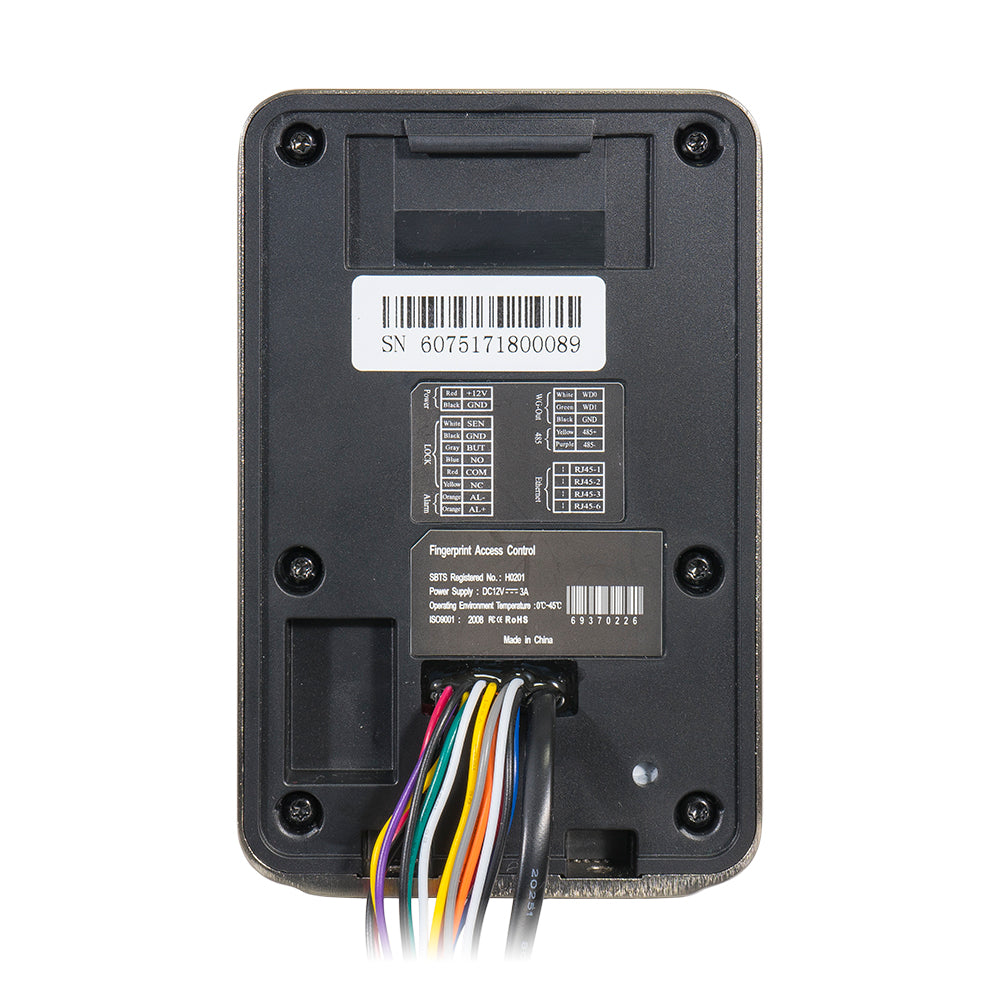 Sistem de acces control biometric PNI Finger 300 cu parola, cititor de amprenta si card electromagnetic