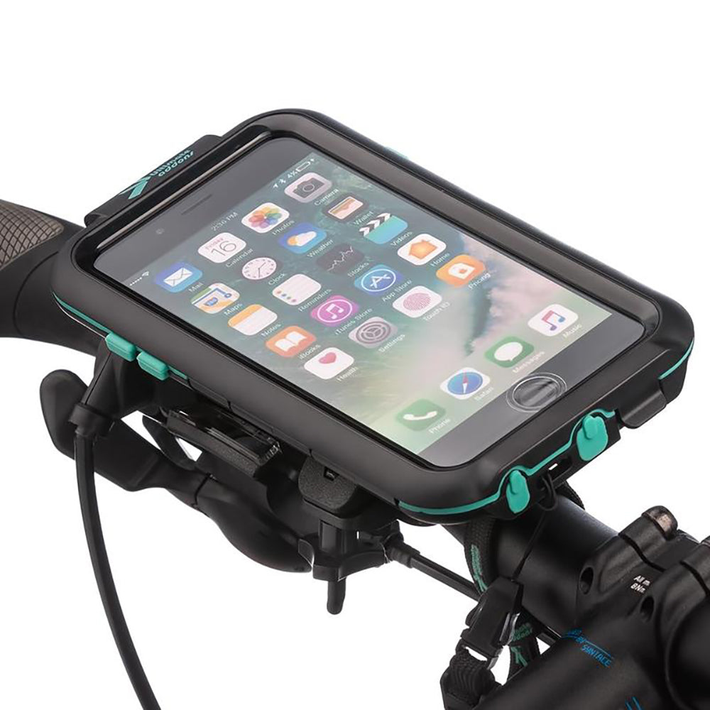 Carcasa waterproof 5,5&#34; pentru iPhone 6, 6s, 7PLUS cu suport ghidon KIT236