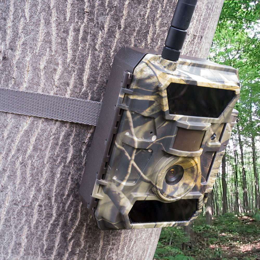 Camera vanatoare PNI Hunting 350C 12MP cu Internet 3G, SMS, transmite foto la miscare pe telefon, email, FTP, full HD 1080P, Night Vision, 58 leduri invizibile pentru animale