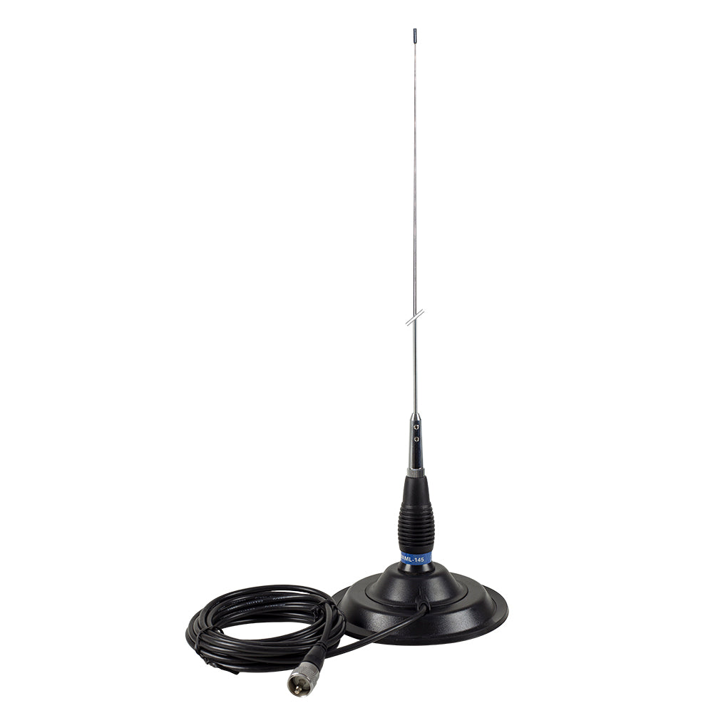 Kit Statie radio CB PNI Escort HP 8000L ASQ + Antena CB PNI ML145 cu magnet 145/PL