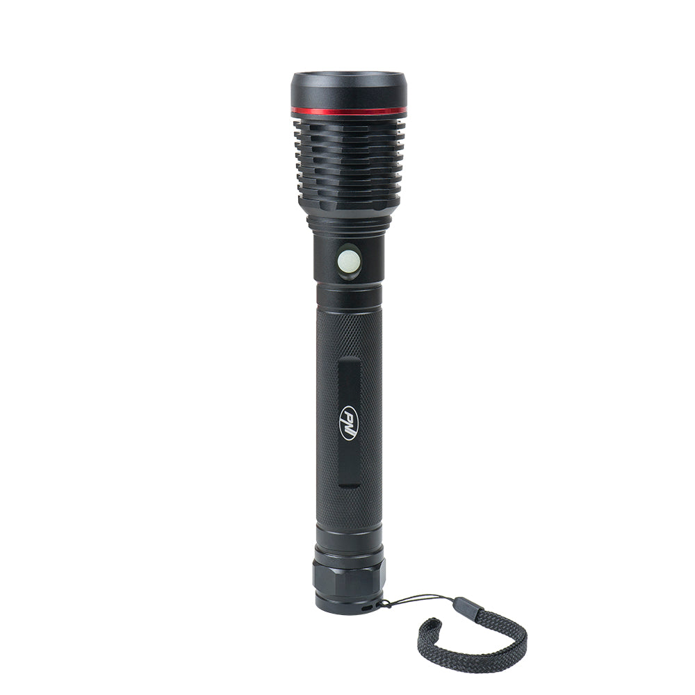 Lanterna PNI Adventure F420 din aluminiu cu led 1000lm pana la 420m, acumulator 8000 mAh, functioneaza 10 ore continuu, incarcare micro USB