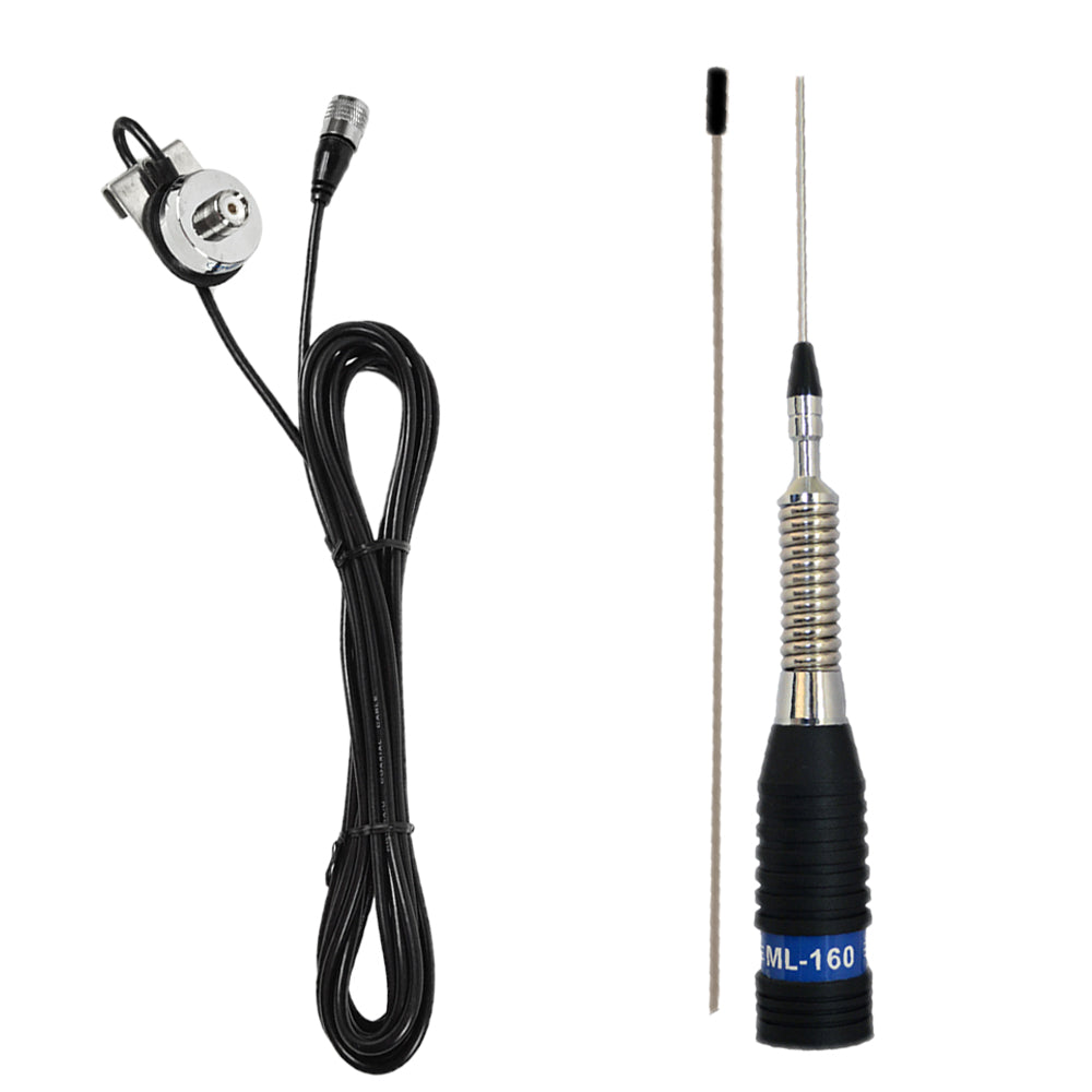 Antena CB PNI ML160 lungime 145 cm cu Suport T941 cu cablu