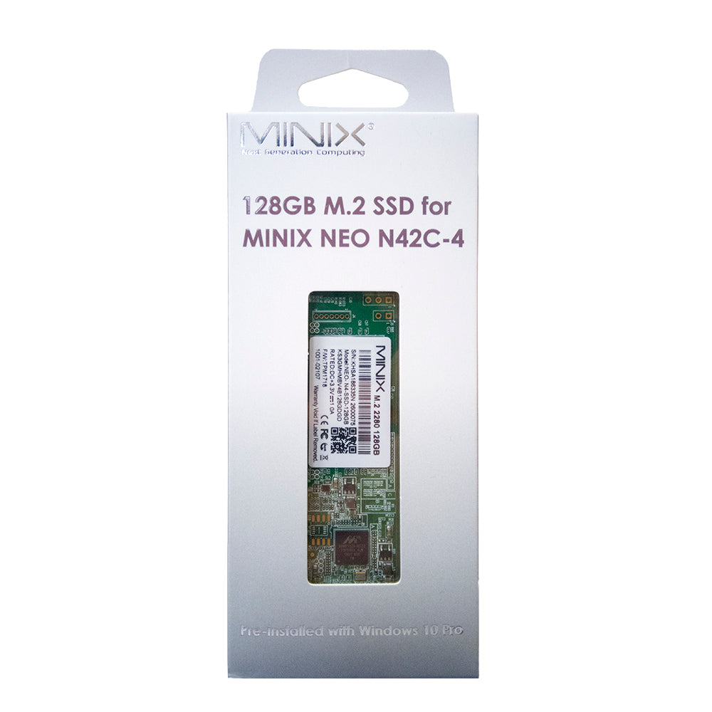 Solid State Drive (SSD) Minix M.2 2280 Sata3 128GB pentru Minix NEO N42C-4
