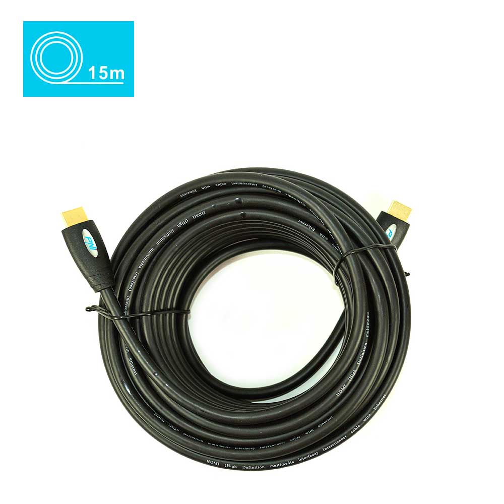 Cablu HDMI PNI H1500 High-Speed 1.4V, plug-plug, Ethernet, gold-plated, 15m