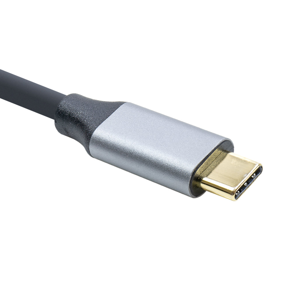 Adaptor multiport PNI MP10 USB-C la HDMI, VGA, 3 x USB 3.0, SD/TF, RJ45, audio 3.5, USB-C PD, 10 iesiri