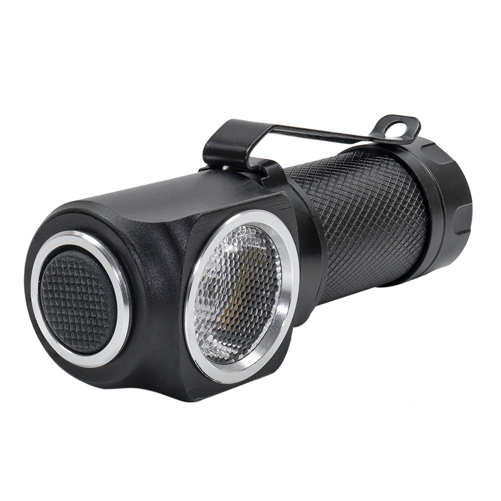Lanterna frontala PNI Adventure F75 cu led 6W, 600 lm, din aluminiu, cu acumulator si incarcator magnetic cu USB