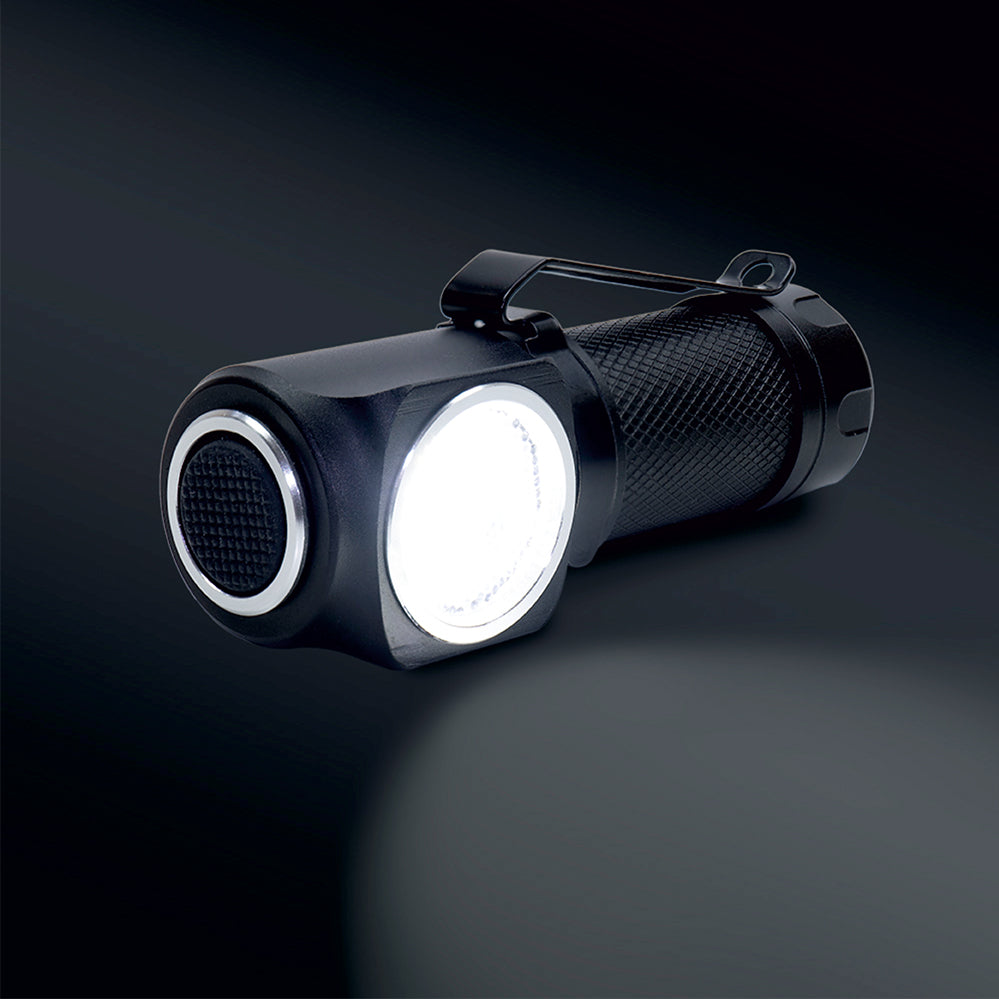 Lanterna frontala PNI Adventure F75 cu led 6W, 600 lm, din aluminiu, cu acumulator si incarcator magnetic cu USB